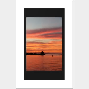 Choptank River Lighthouse, Cambridge, MD Posters and Art